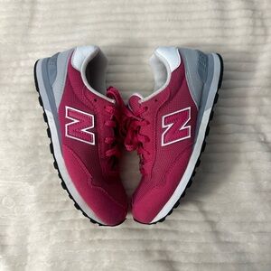 New Balance Pink and White Retro Sneakers *SOLD*